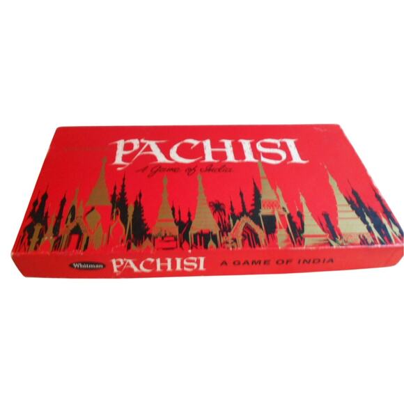 Vintage 1969 Whitman Pachisi: A Game of India #4728 No Shaker Cup - Picture 1 of 9